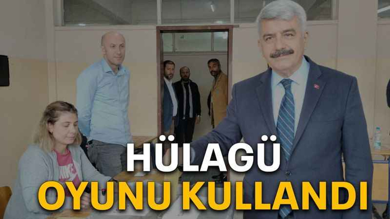 Hülagü oyunu kullandı